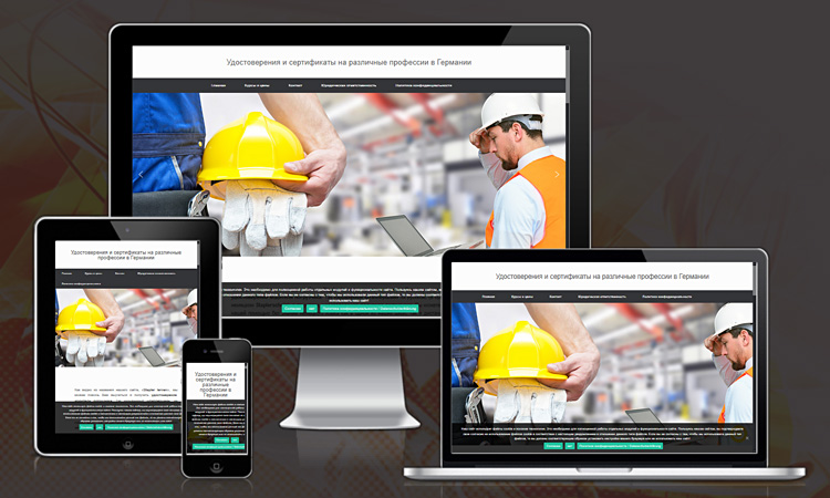 Responsive Webdesign für Bauunternehmen Werbeagentur Nürnberg